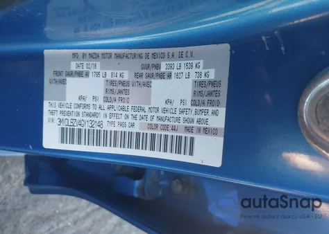 2016 Scion Ia from USA, damaged, VIN 3MYDLBZV4GY132148